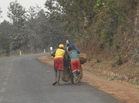  Long road to the market town of Makamba.